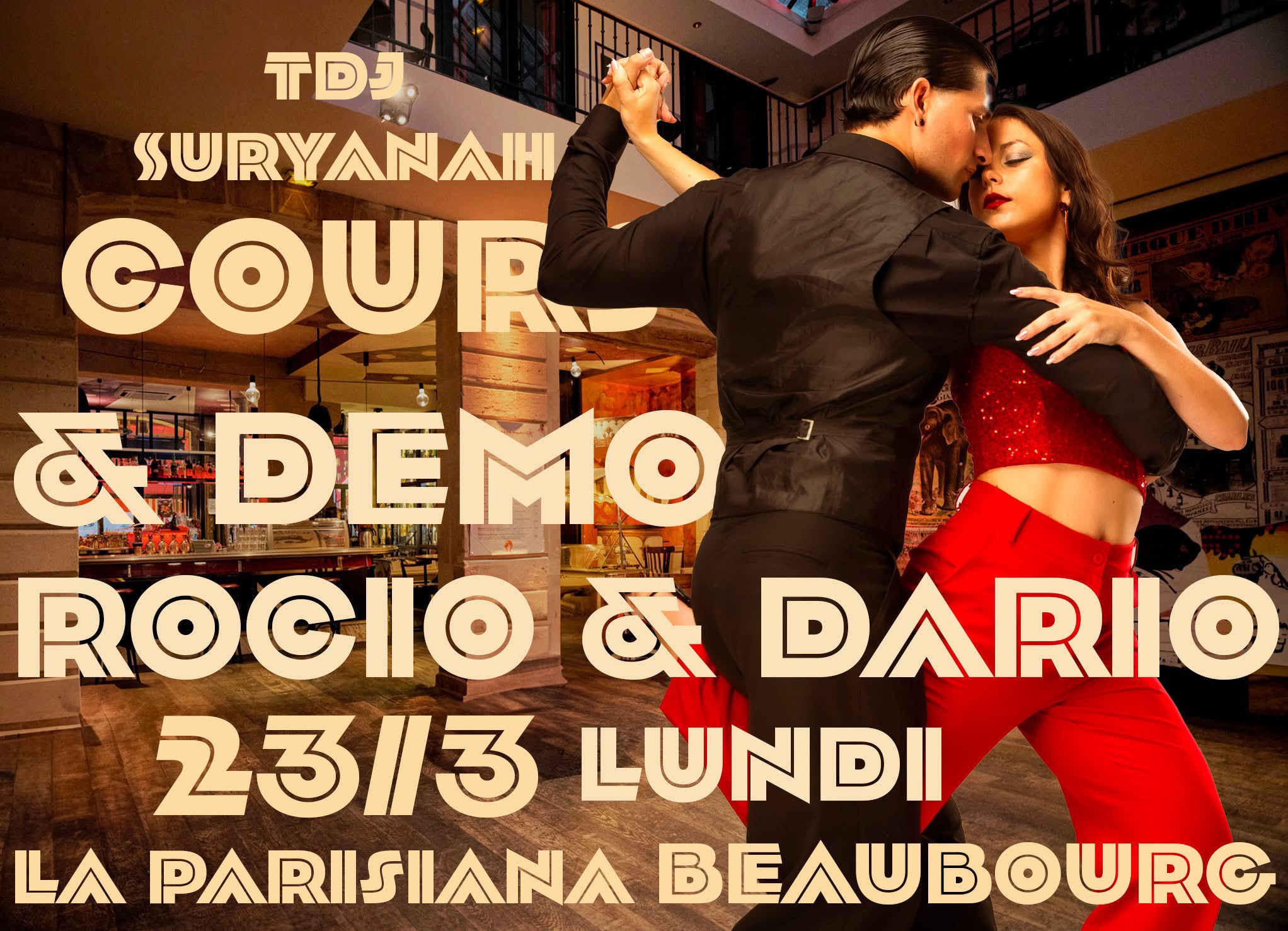 La Parisiana Beaubourg Lundi Show Maestros 23 03