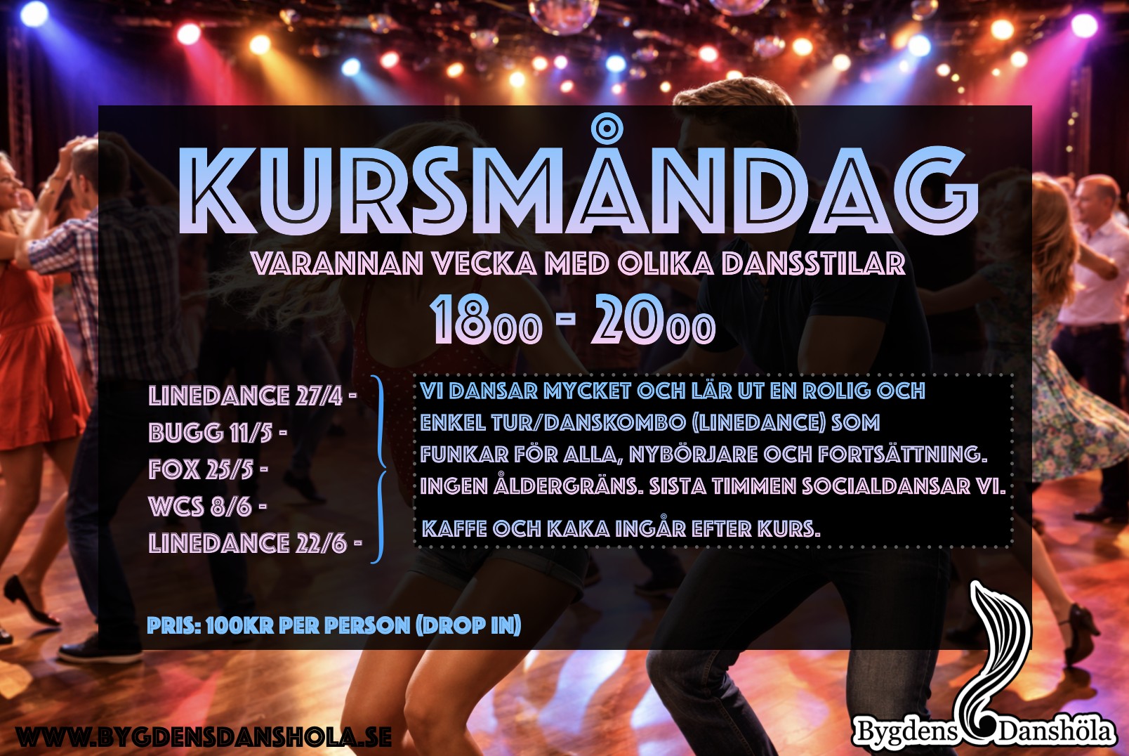 KursMånda! Olika Teman varannan måndag.