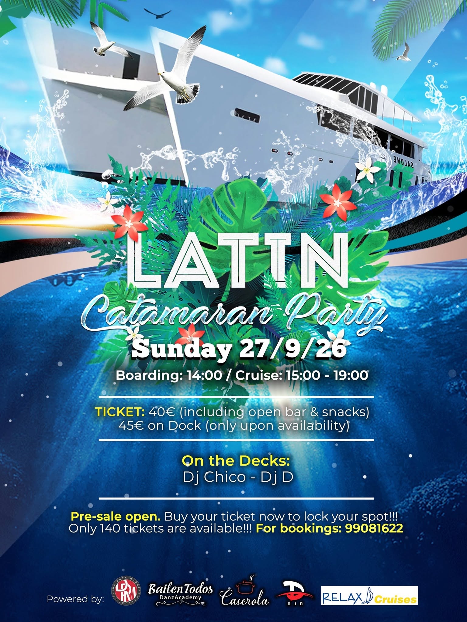 🔥 THE LATIN CATAMARAN PARTY IS BACK! 🌊💃
