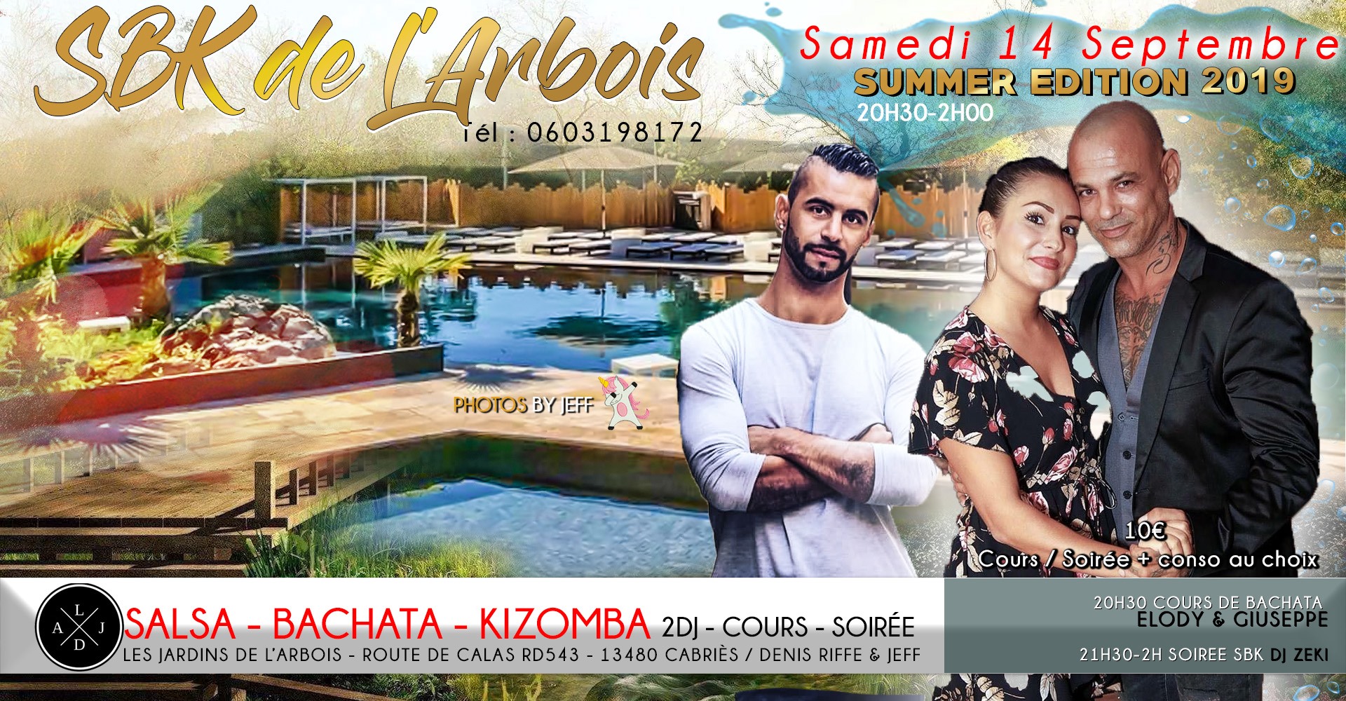 SBK Summer Edition 2019 de l'Arbois Samedi 14 Septembre