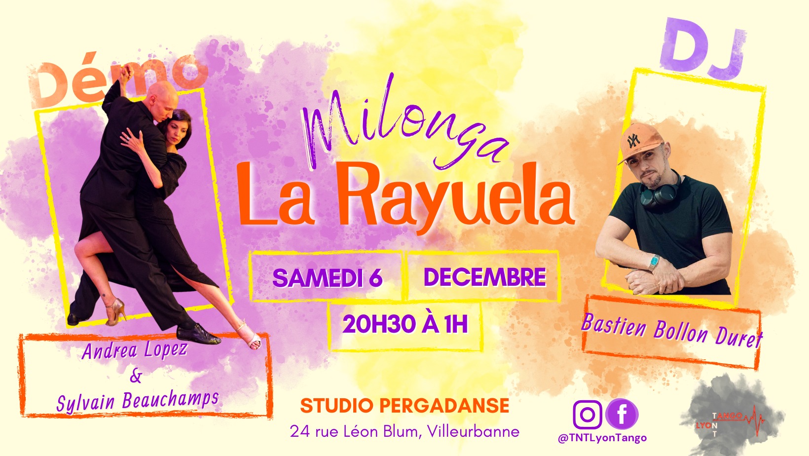 Milonga La Rayuela - 6 Décembre