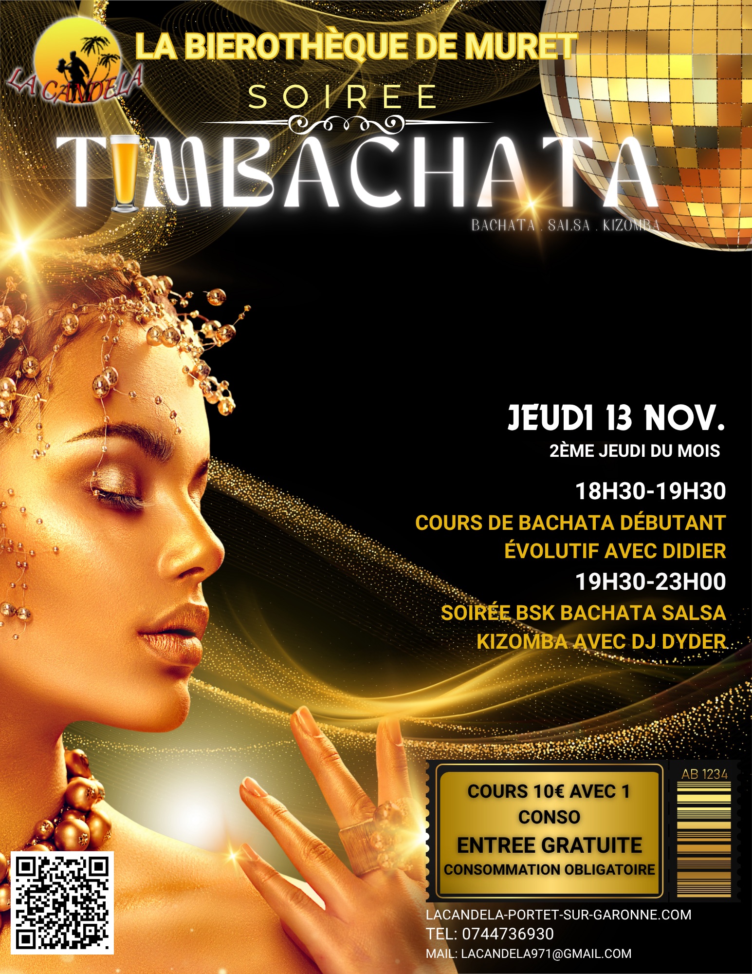Soirée TIMBACHATA à La Bierotheque de Muret