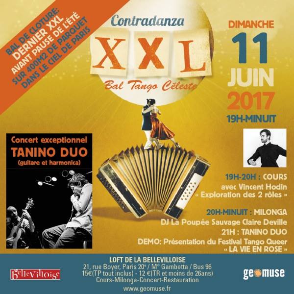 Contradanza TANGO XXL 11 juin