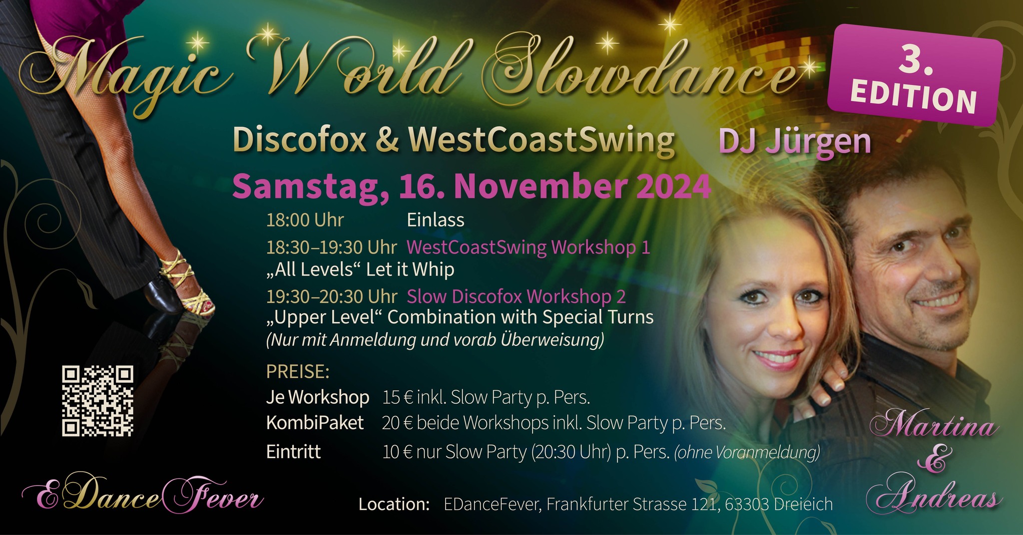 Magic World SlowDance 3.EDITION Sa., 16.11.2024
