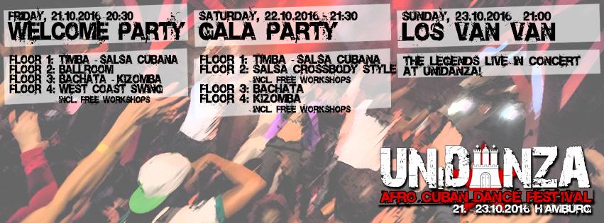 UNiDANZA 2016 - The 6th Afro Cuban Dance Festival Hamburg