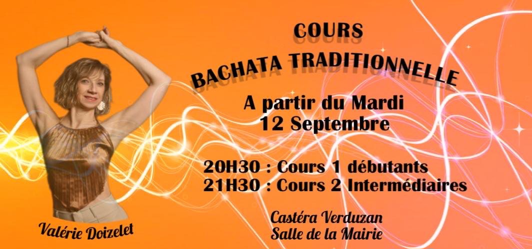 COURS BACHATA TRADITIONNELLE
