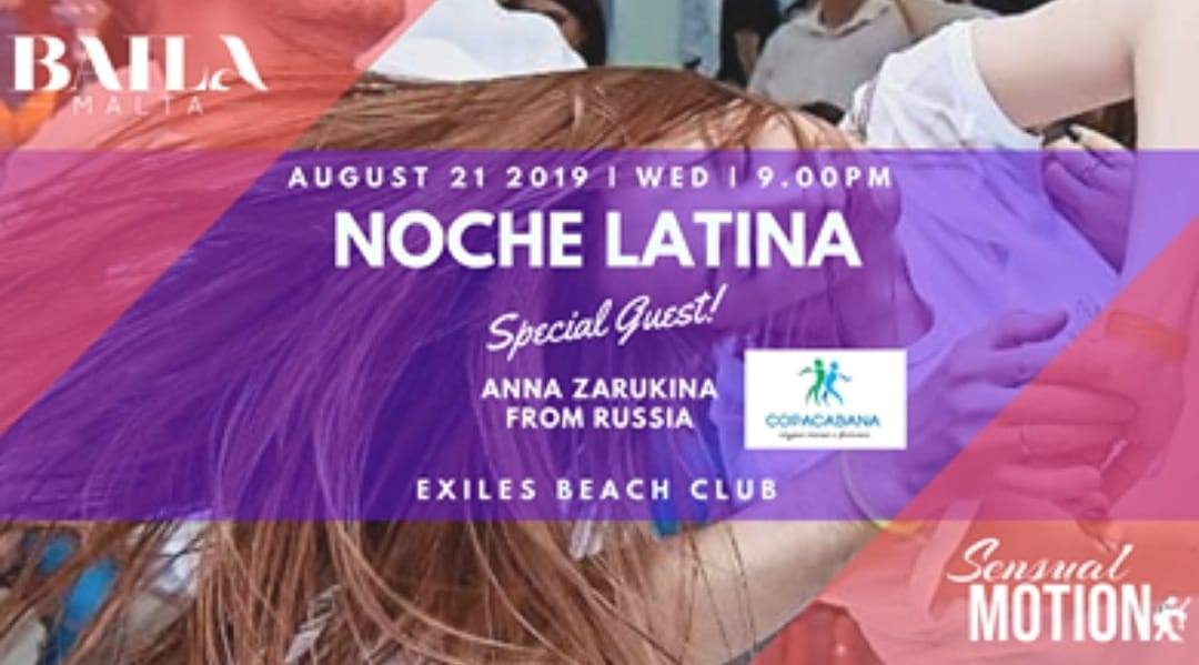 Noche Latina Wednesday - Special Guest