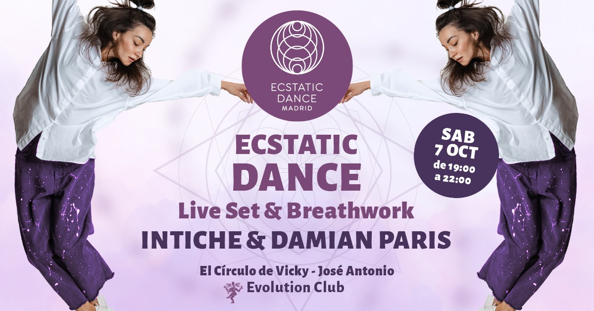 ECSTATIC DANCE & Breathwork con INTICHE & DAMIAN PARIS