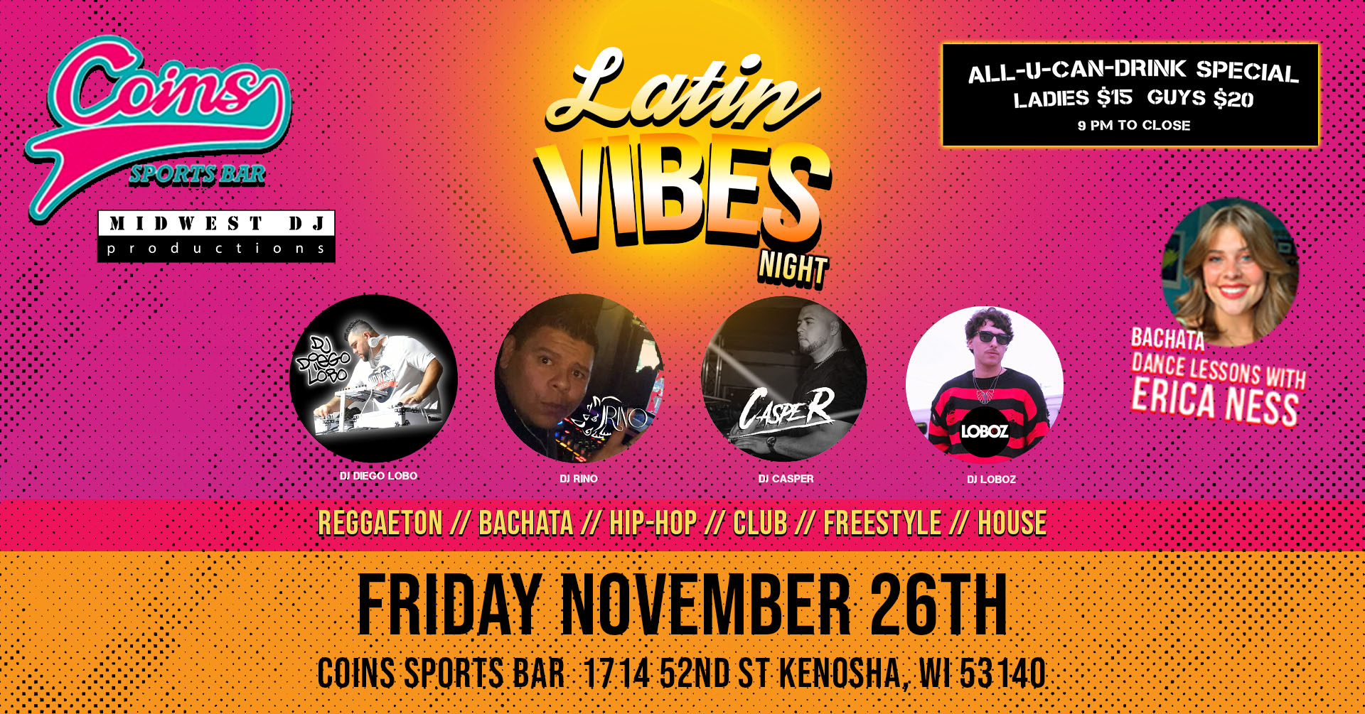 LATIN VIBES NIGHT