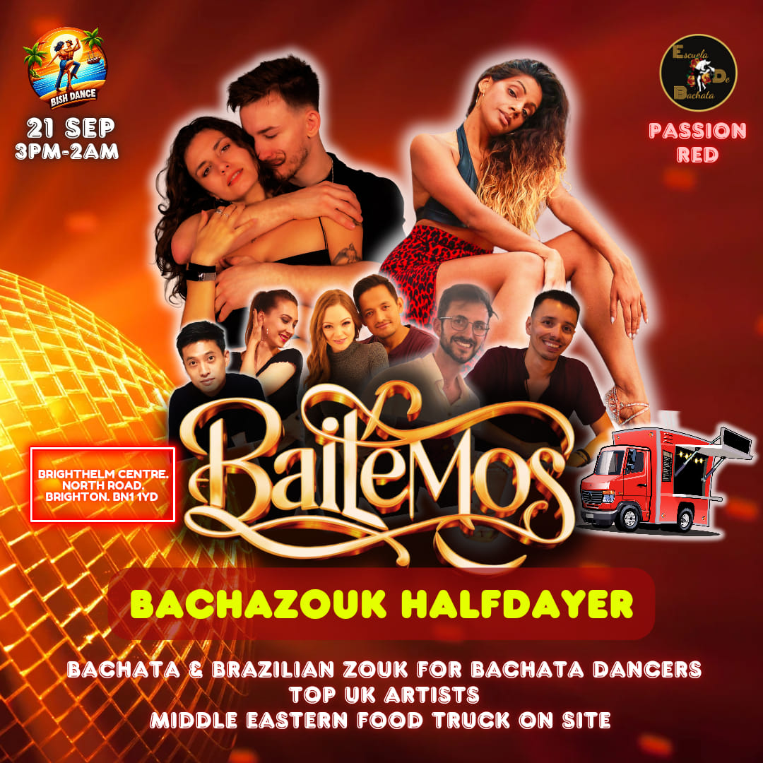 Bailemos Bachazouk Halfdayer. Bachata & Brazilian Zouk for bachata dancers. Classes & party