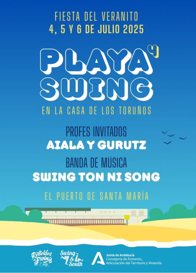 Playa Swing 2025. Fiesta del veranito.