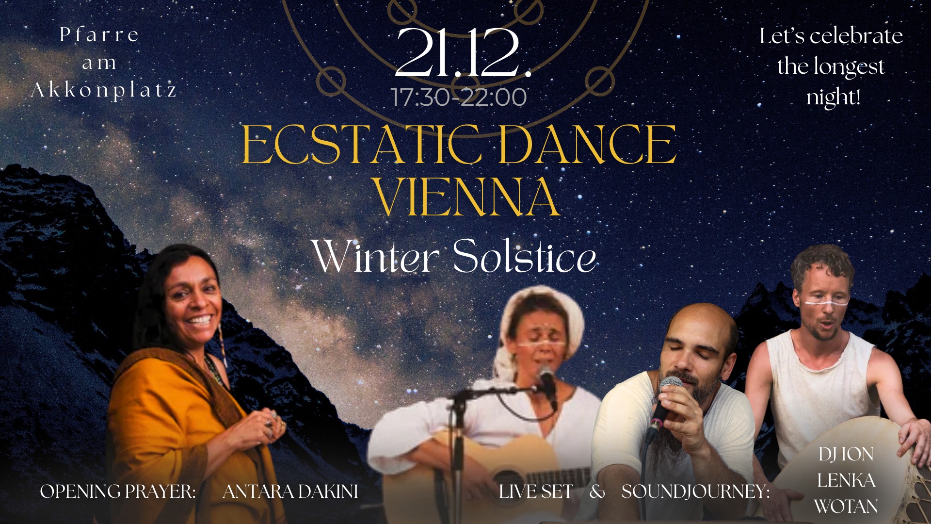 Ecstatic Dance Vienna - Winter Solstice Special