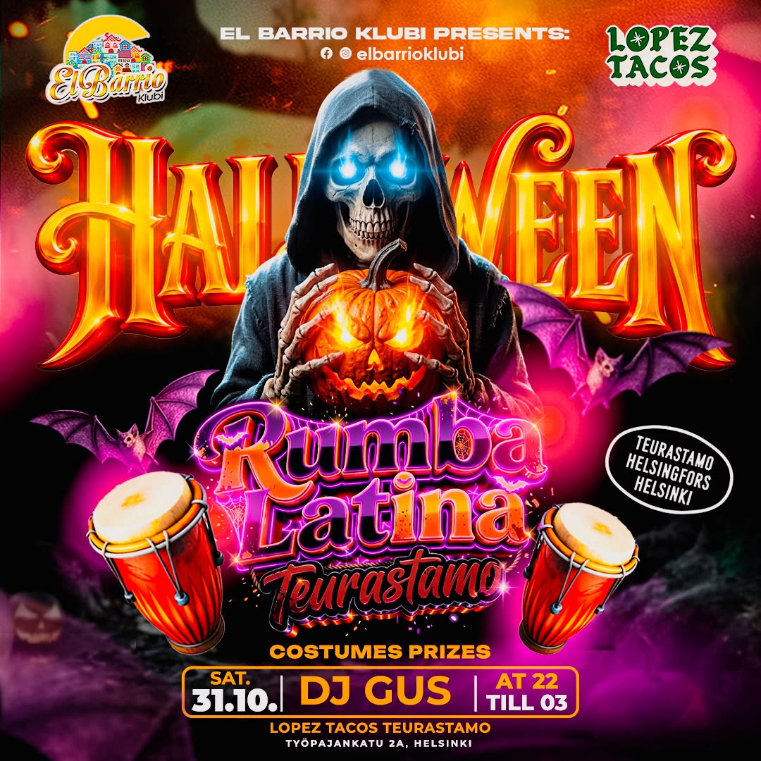 Rumba Latina Teurastamo - Halloween Edition