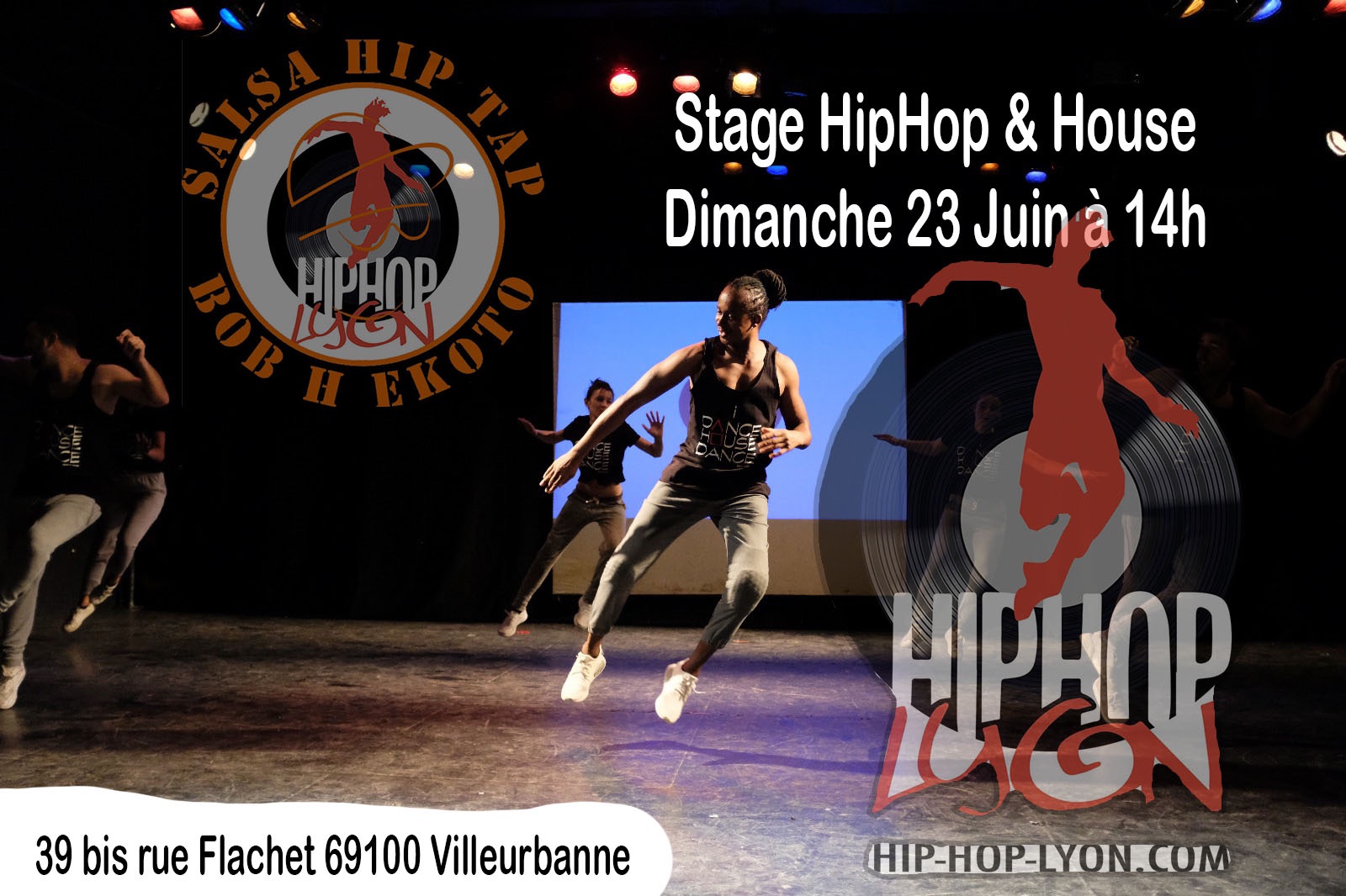 Stage HipHop House Dance avec Bob-H