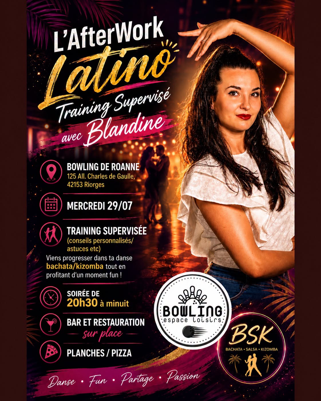 L’Afterwork Latino avec Blandine