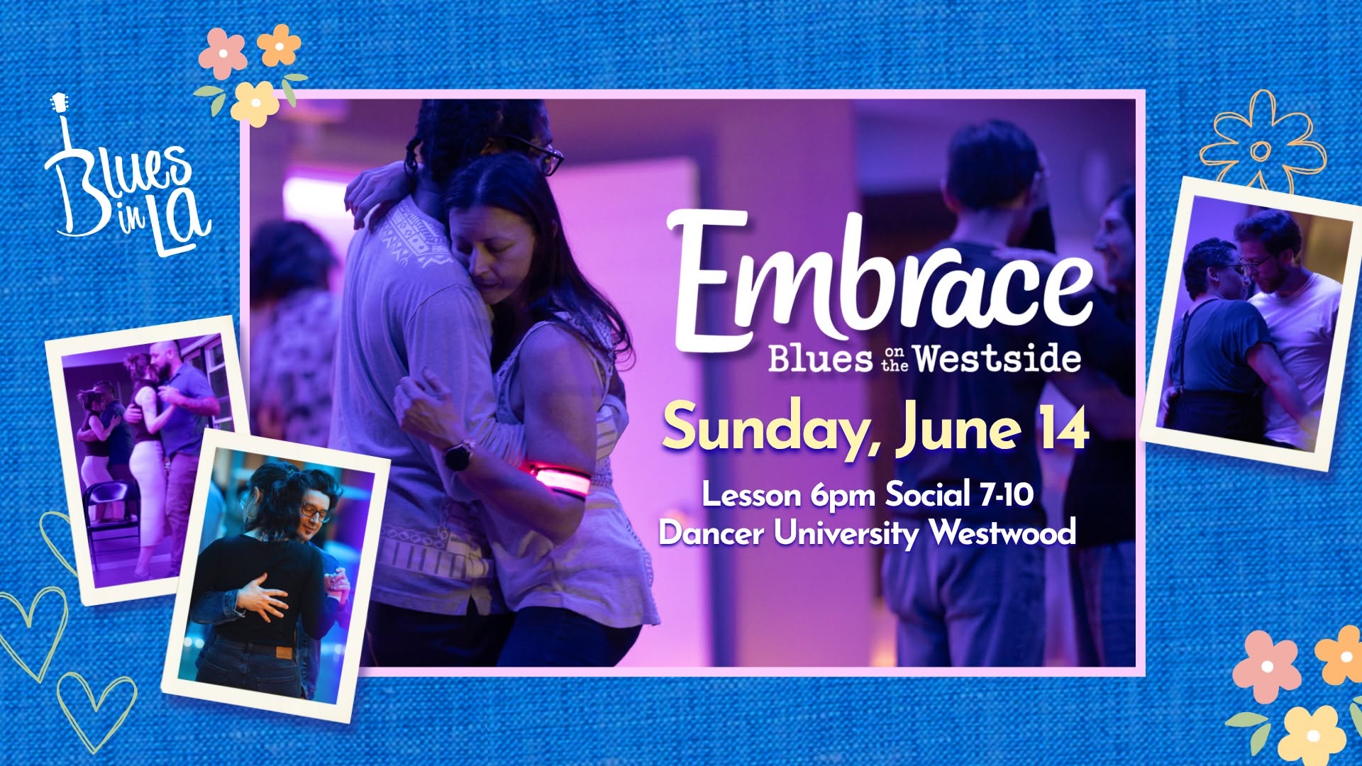 Embrace: Blues on the Westside • Sunday, June 14th