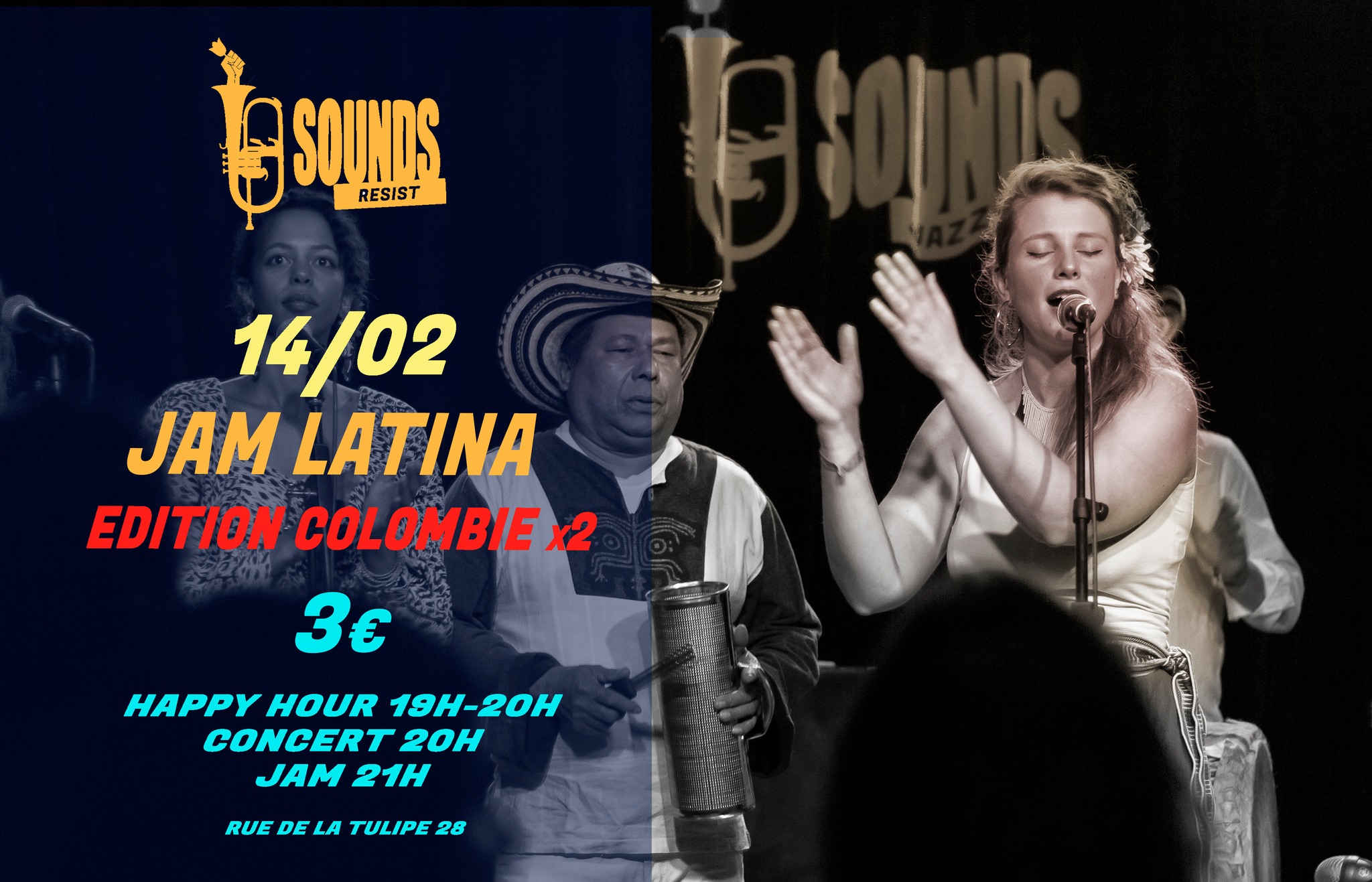 JAM LATINA Edition Colombie x2