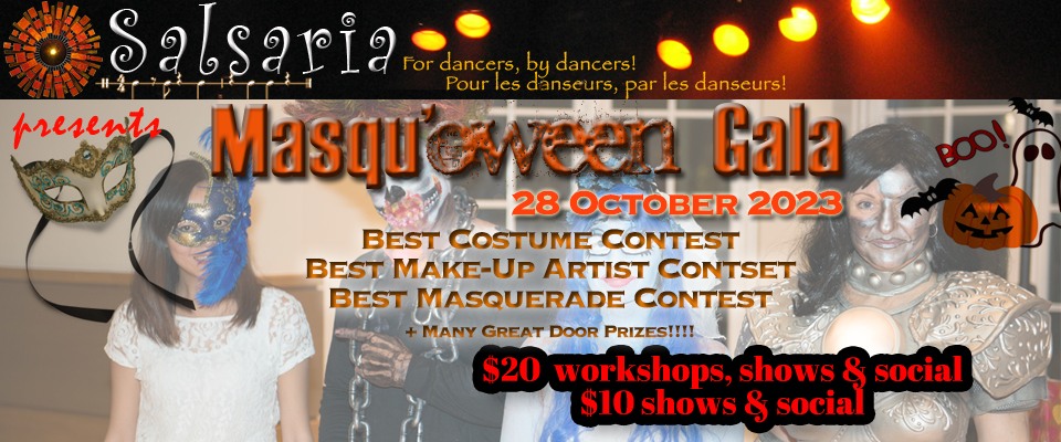 Salsaria's Annual Masqu'oween Gala