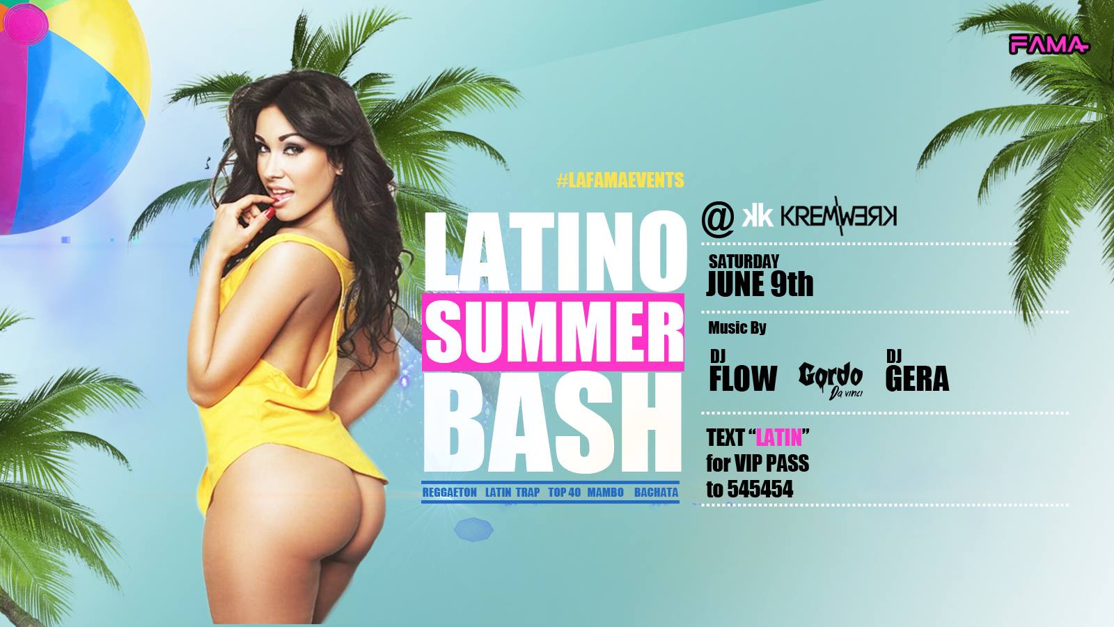 Latino Summer Bash at Kremwerk
