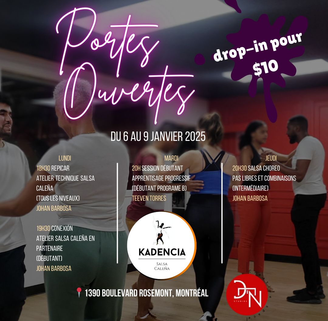 Portes Ouvertes Kadencia - Salsa Caleña