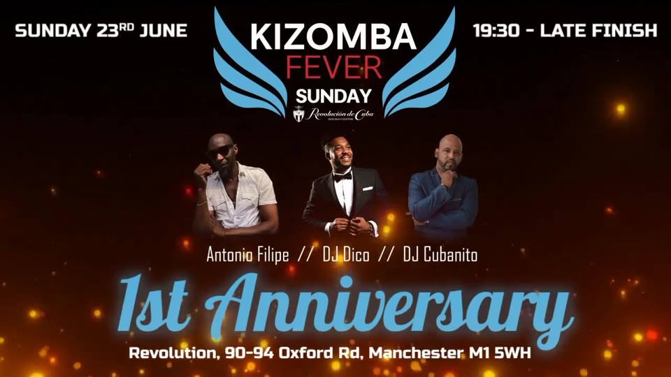 Kizomba Fever - 1st Anniversary Birthday Bash 23rd June