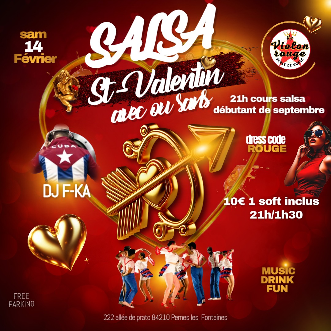 Salsa St Valentin avec ou sans