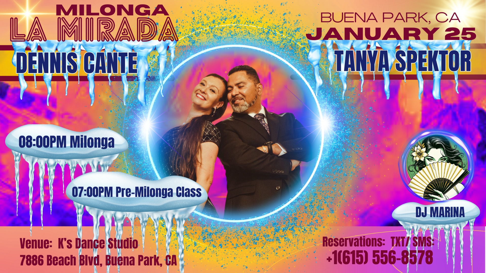 Milonga La Mirada 🔥 Dennis Cante & Tanya Spektor 🔥