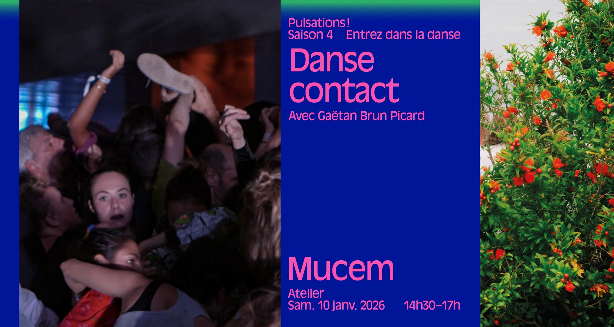 Atelier de danse contact Pulsations !
