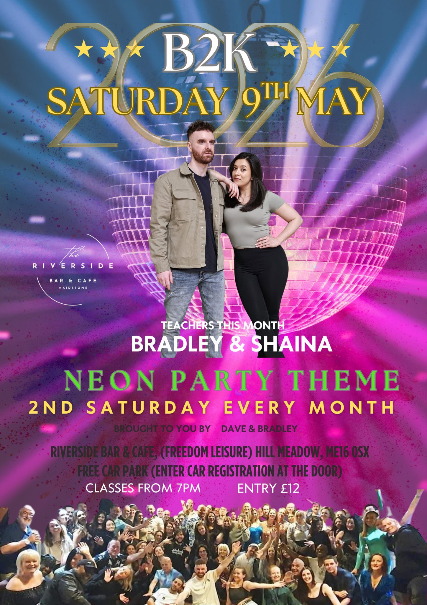 B2K NEON PARTY ft Bradley & Shaina