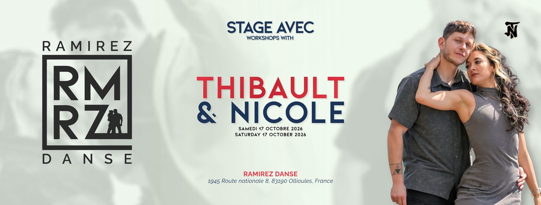 Workshops Day avec Thibault and Nicole - 17 Octobre 2026