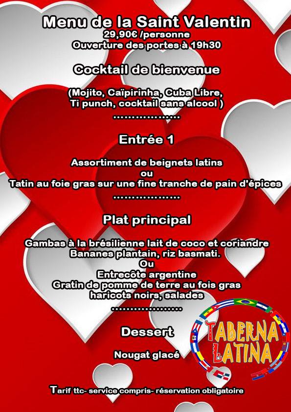 Fiesta de la Saint Valentin à la Taberna Latina avec DJ El Morro