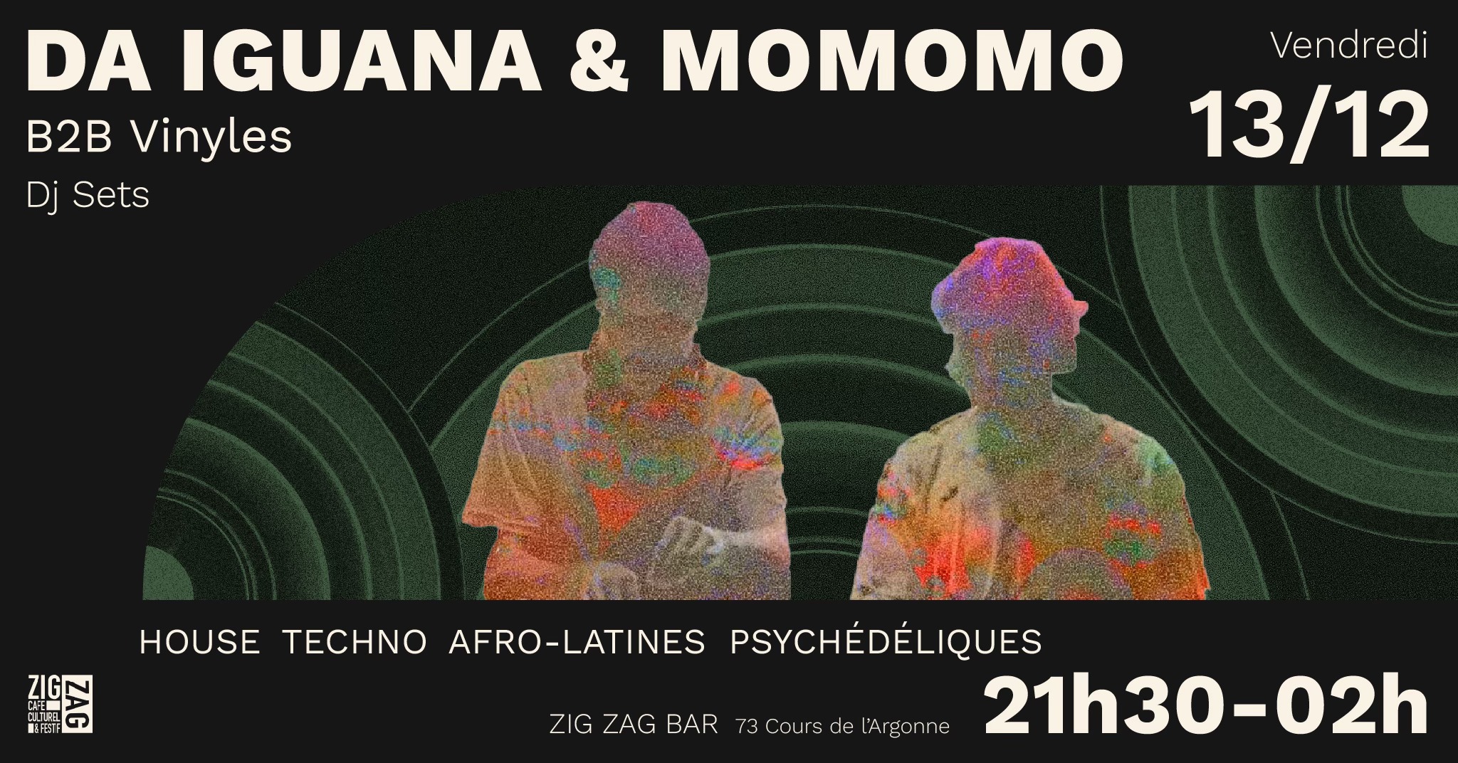 DA IGUANA & MOMOMO B2B Vinyles dj sets