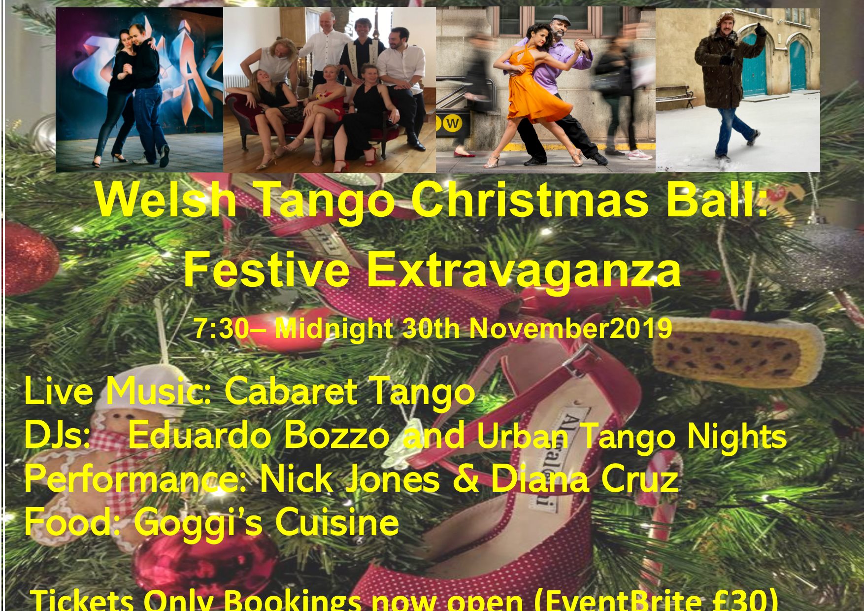 Welsh Tango Christmas Ball: Festive Extravaganza
