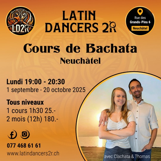 💃✨ Portes Ouvertes Bachata - Latin Dancers 2R ! ✨ 🕺
