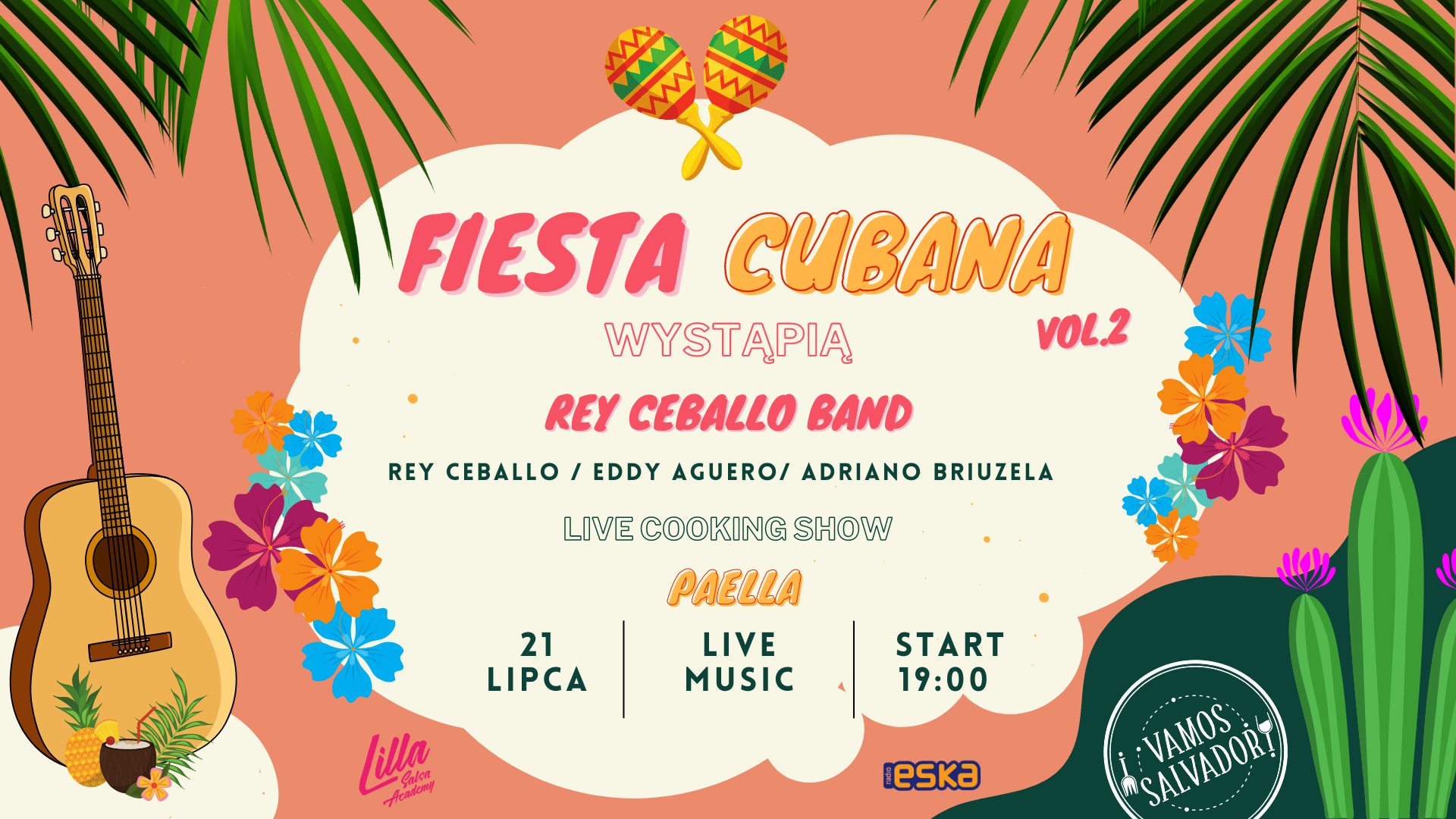 FIESTA CUBANA vol.2 w VAMOS SALVADOR