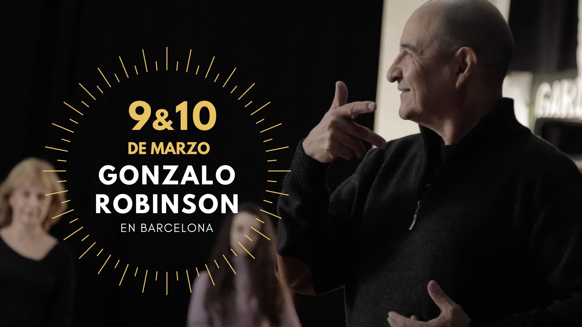 GONZALO ROBINSON EN BARCELONA
