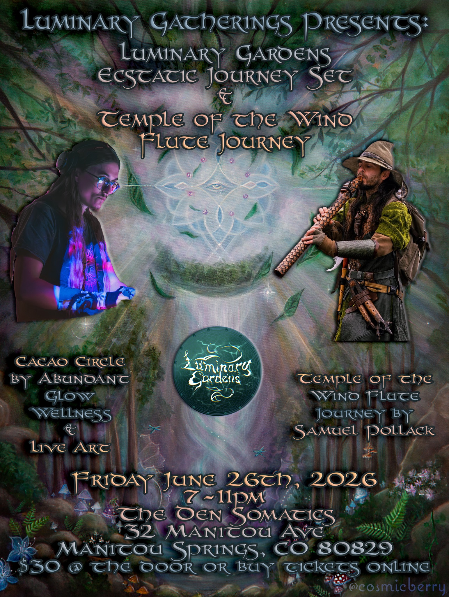 π¬οΈβ¨ LUMINARY GATHERINGS PRESENTS: Ecstatic Dance & Flute Journey Soundbath β¨π¬οΈ