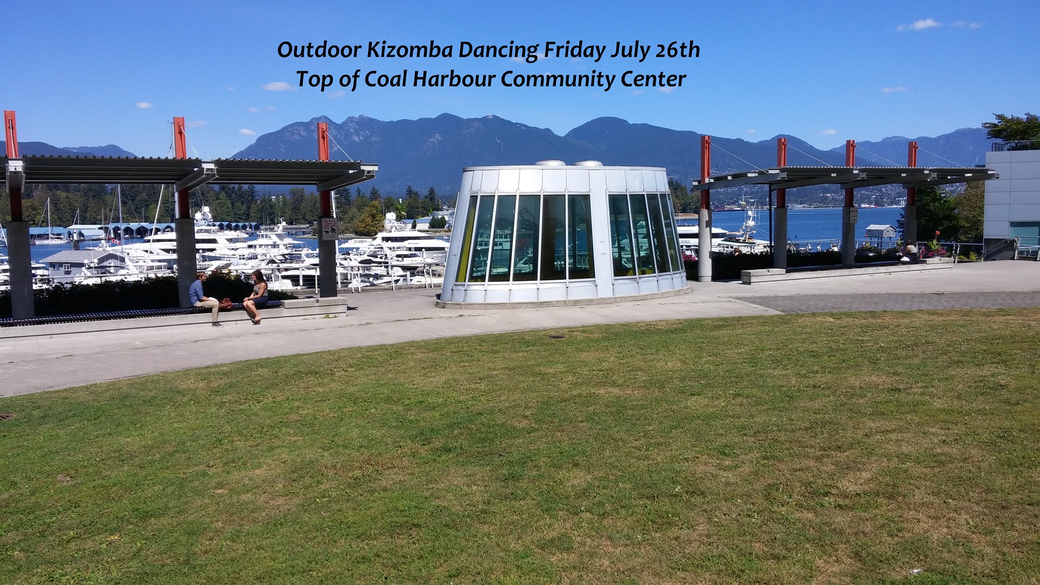 Outdoor Kizomba Dancing Friday July 26th at Coal Harbour