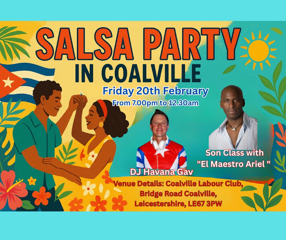 Cuba Linda Salsa Coalville Party