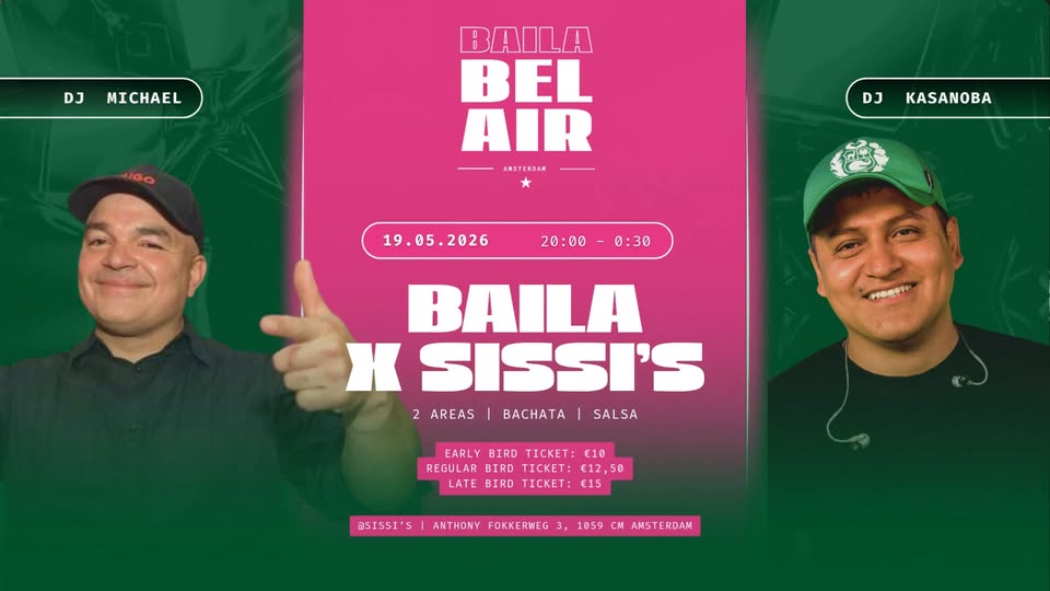 Baila X Sissi’s - Salsa & Bachata party