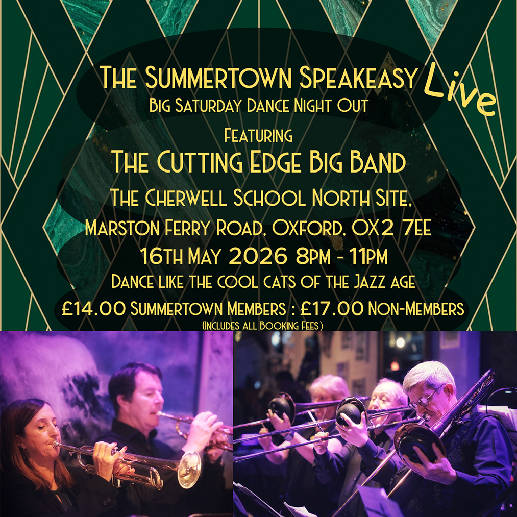 Speakeasy Live With The Cutting Edge Big Band 16 05 2026