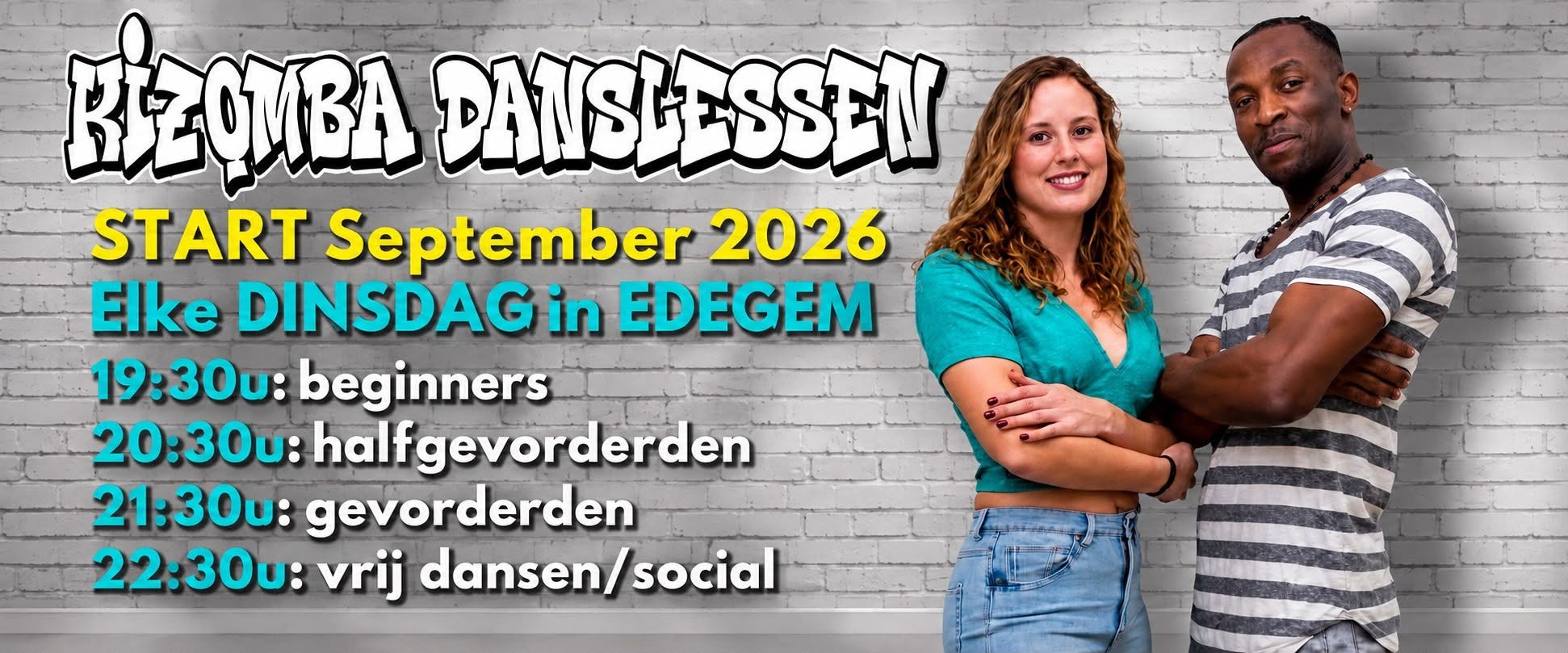 Danslessen Kizomba in Edegem