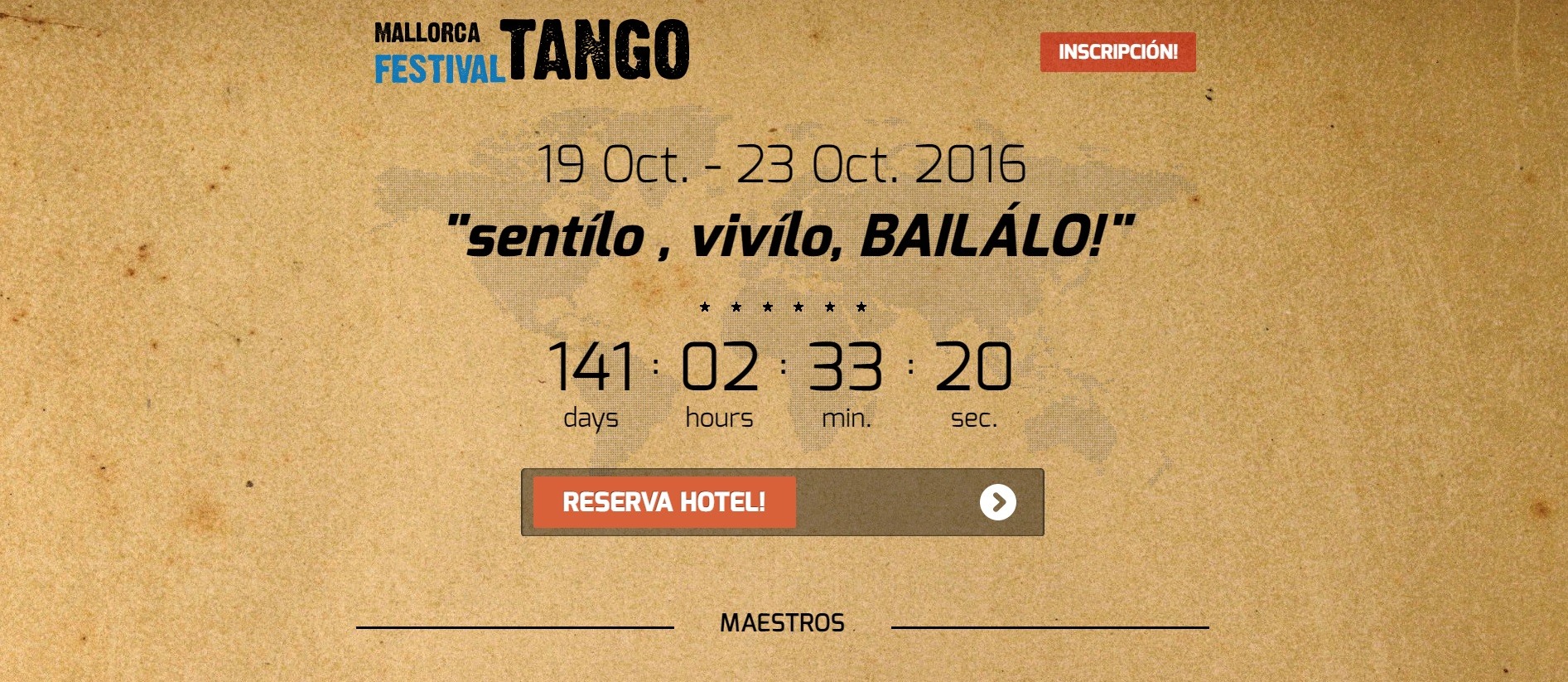 ティエンポスタッフと行く Mallorca Tango Festival 2016