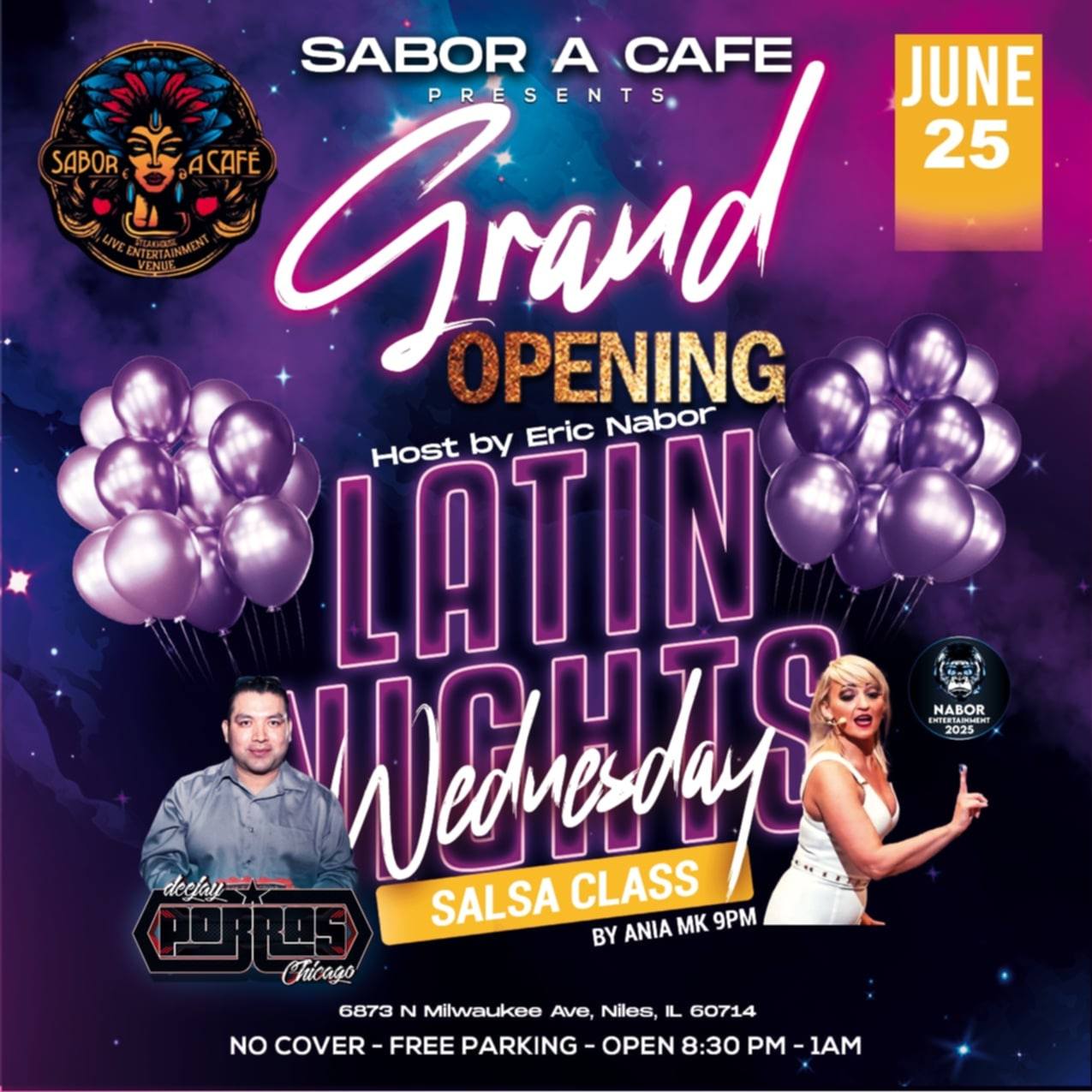 Sabor a Cafe Latin Nights