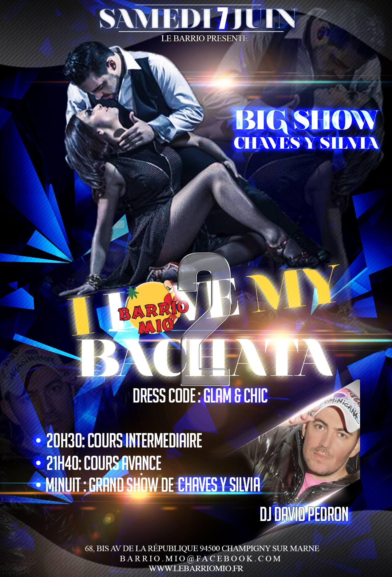 "I love My Bachata 2" with Chaves & Silvia mix by David Pedron