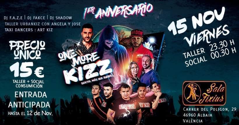 OneMoreKizz 1º Aniversario 2019