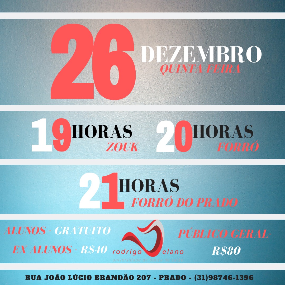 26 de dezembro especial