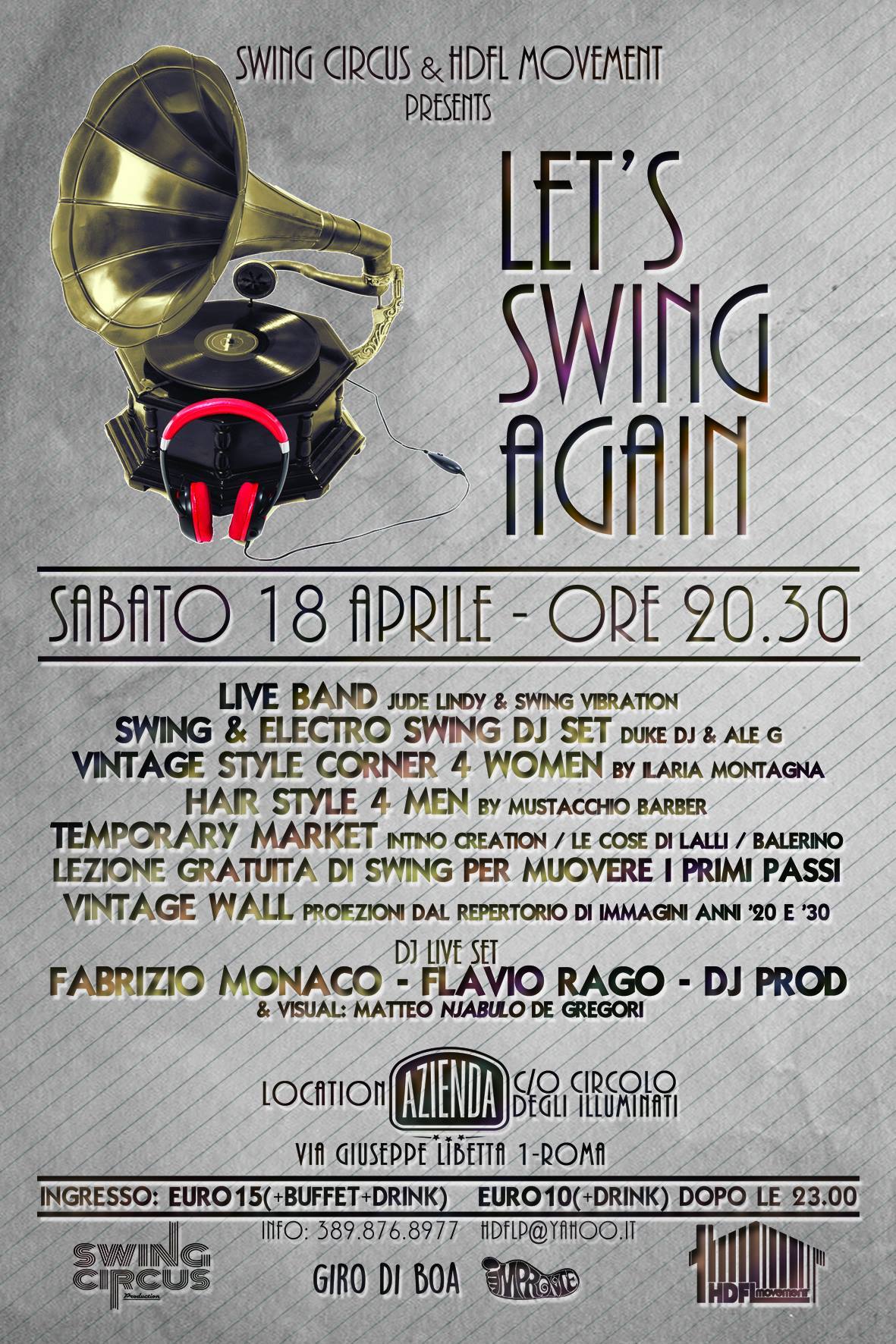 ☆ LET'S SWING AGAIN ☆