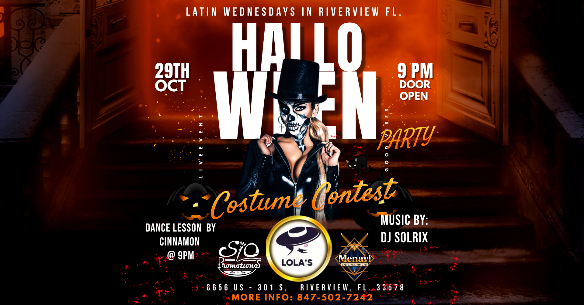 Halloween Party at Lola's in Riverview