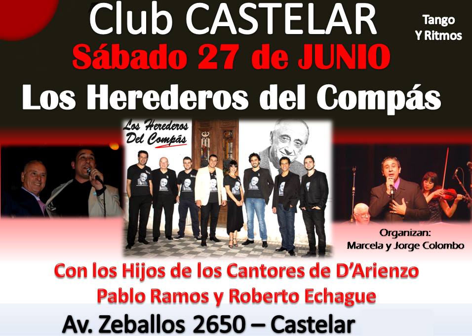 Los Herederos del Compás en Club Castelar Milonga